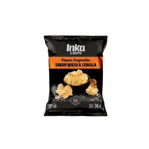 Papas Inka Chips Queso Y Cebolla x 30 g