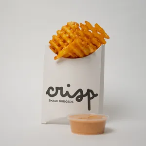 Papas Waffle Grandes + Cup Salsa Crisp