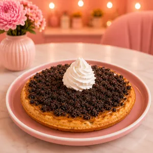 Waffle Manjar Oreo