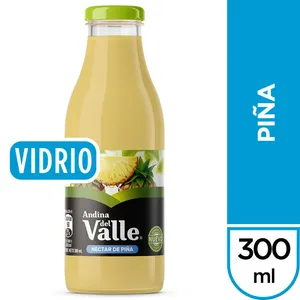 Jugo Piña en vidrio 300cc
