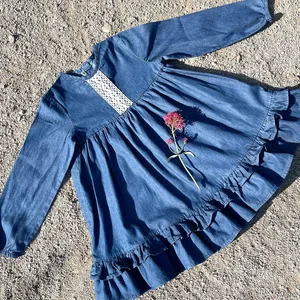 LA COTA: Vestido Valentina Mezclilla