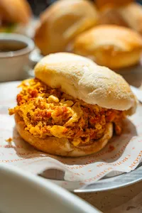 Salchicha de huacho con huevo