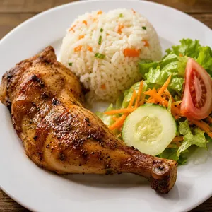 menu pollo al horno