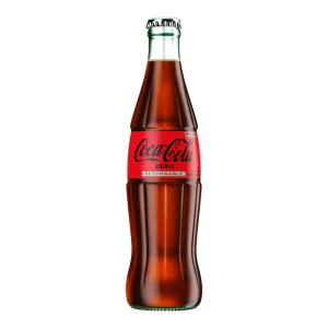Coca zero vidrio