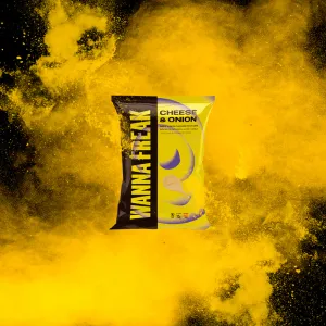 PAPAS FRITAS QUESO Y CEBOLLA