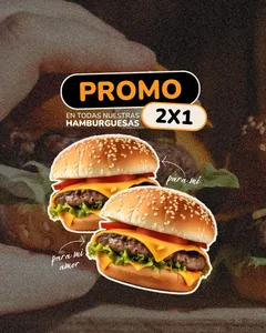 Hamburguesas 2x1