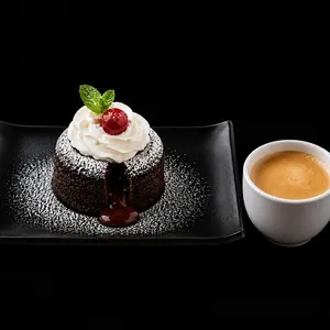Volcán de Chocolate + Café