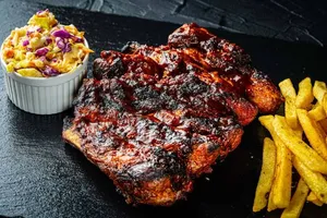 Costillas bbq tradicional