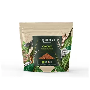 Cacao en polvo equiori sin azucar x 200 grs doypack