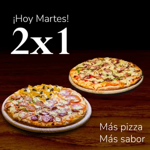 2 Pizzas Familiares 2 Pizzas Familiares