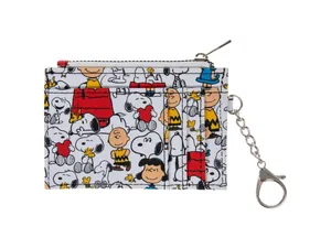 MONEDERO TARJETERO SNOOPY BLANCO
