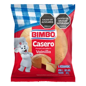 PONQUE CASERO BIMBO VAINILLA X 200 GRS PONQUE CASERO BIMBO VAINILLA X 200 GRS