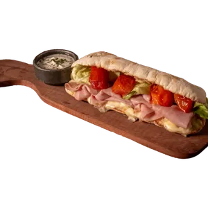 Sandwich de jamon cocido