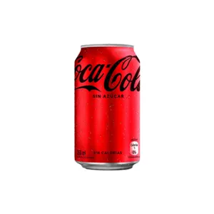 Coca Cola Zero en lata