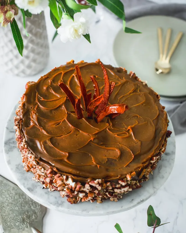 Carrot pecan cake Carrot pecan cake