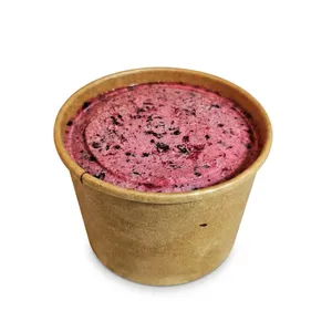 Helado de frutos rojos
