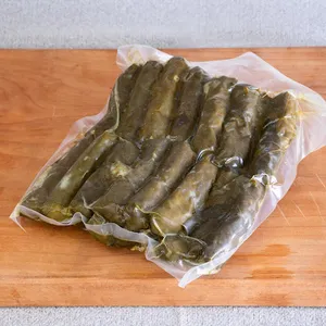 Hojas de parra tradicional al vacio