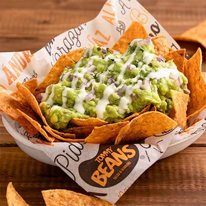 Nachos Para Compartir Guacamole