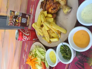 ½ Pollo A La Brasa + bebida
