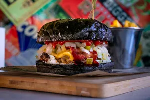 Black Velvet Burger