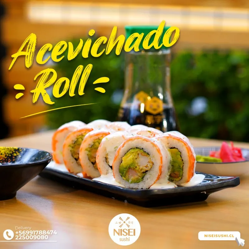 Acevichado roll