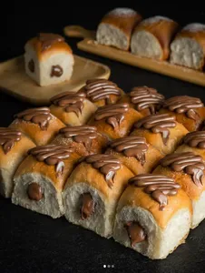 Bandeja de 6 piñitas con nutella