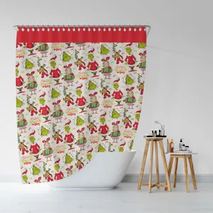 CORTINA DE BAÑO THE GRINCH 2
