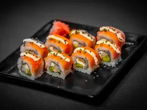 Acevichado salmon