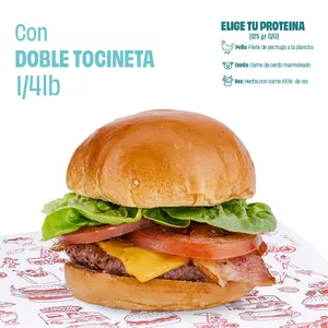 Con Doble Tocineta