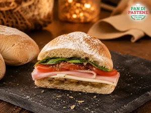 Sandwich ciabatta chico funghi trifolati
