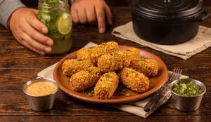 Crustáceo croqueto