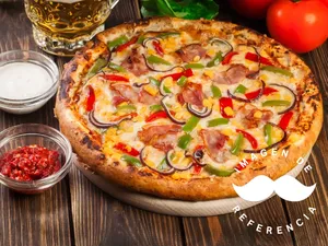 Pizza criolla 6 porciones