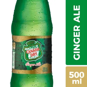 Ginger ale canada dry 500 cc