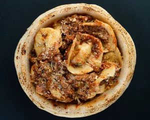 Capelletti en salsa Rústica