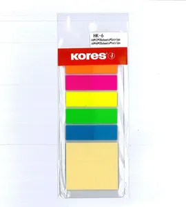 SET DE BANDERITAS 5 COLORES MAS NOTE AMARILLO KORES