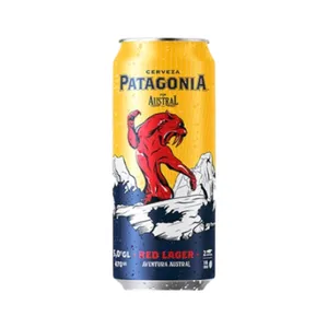 Cerveza Austral Patagonia Red Lager Lata 470 Cc