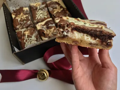 Brookiecheesecake