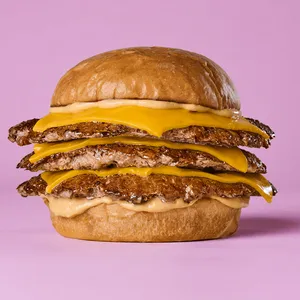 Just Cheese Burger Triple