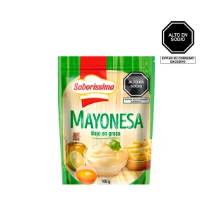 Mayonesa Saborissima Baja En grasa 100 gr