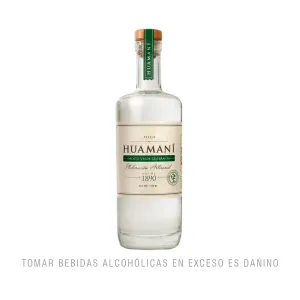 Pisco Huamani Mosto Verde Quebranta X 700 Ml