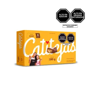Catitejas Maní Display 180 gr