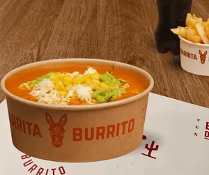 Sopa mex vegetariana