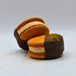 Macaron Helado Naranja