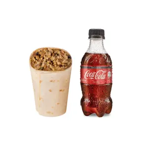 Pack (Enrollado tipo Burrito Picante + Coca Cola Sin Azucar 300 ml)