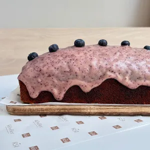 Queque de Naranja y Amapolas