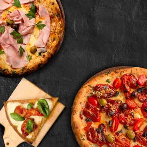 2 Pizzas + Fainá