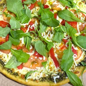 Pizza al pesto