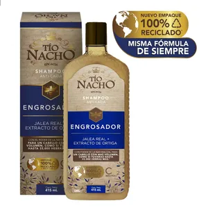 SHAMPOO TIO NACHO JALEA REAL ENGROSADOR X 415 ML SHAMPOO TIO NACHO JALEA REAL ENGROSADOR X 415 ML