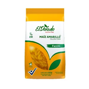 Pasta el dorado fusilli maíz amarillo x 250 grs