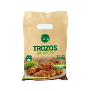 Brocheta de pollo ahumados toto con tocineta x 1800 g 10 unidades